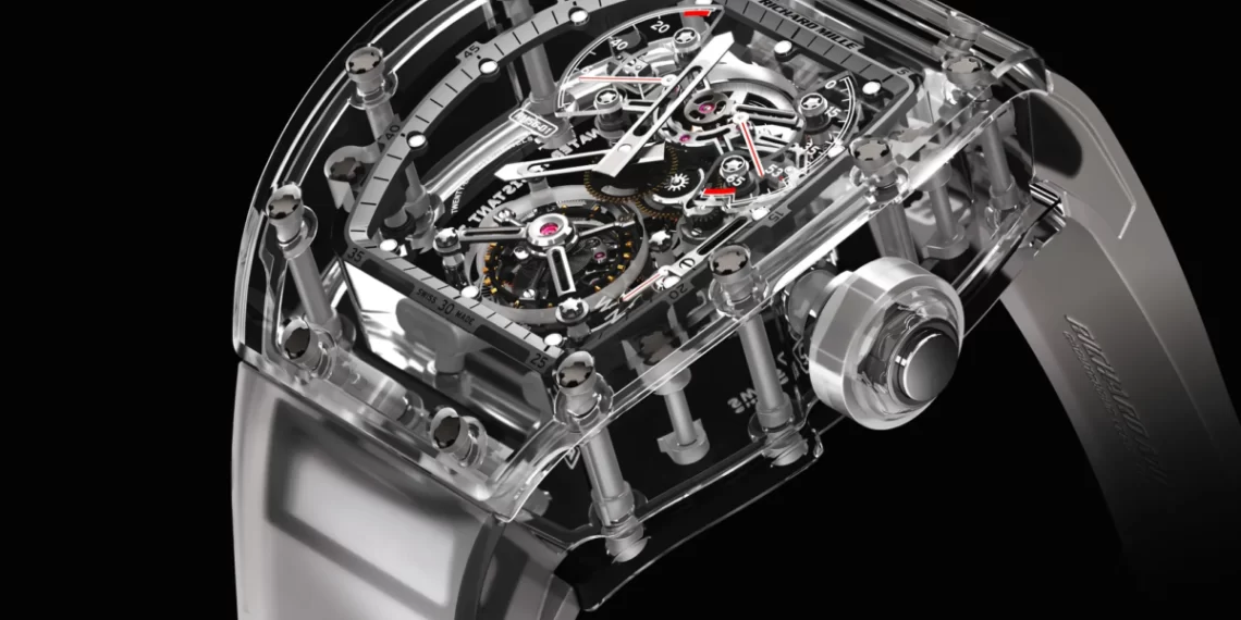 Самые дорогие часы Richard Mille Tourbillon RM 56-02 Sapphire