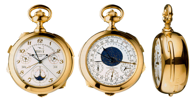 Самые дорогие часы в мире Patek Philippe Caliber 89